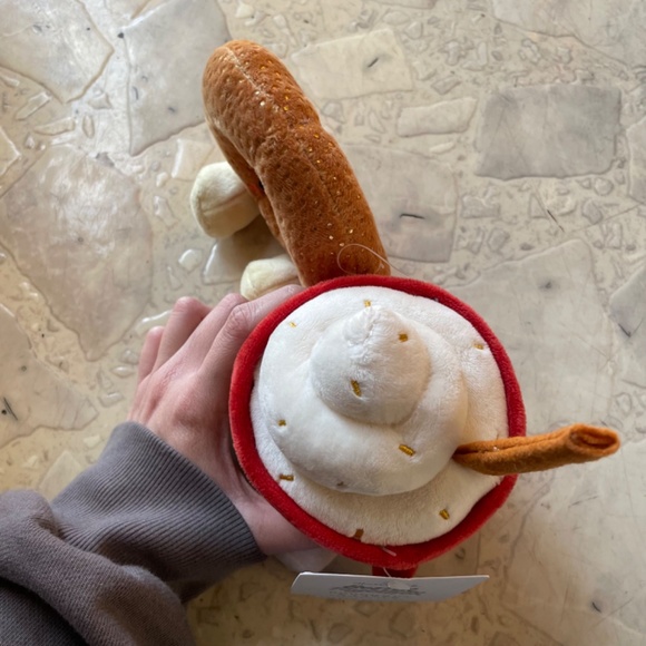 NWT HALLMARK Better Together DONUT and LATTE Magnetic Plush Friends - Picture 4 of 6